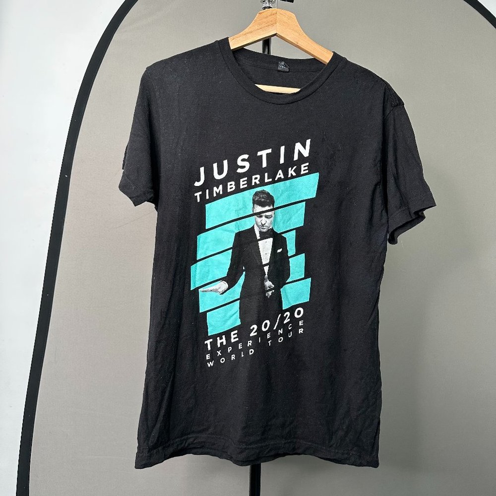 justin timberlake tour t-shirt | [us] size medium